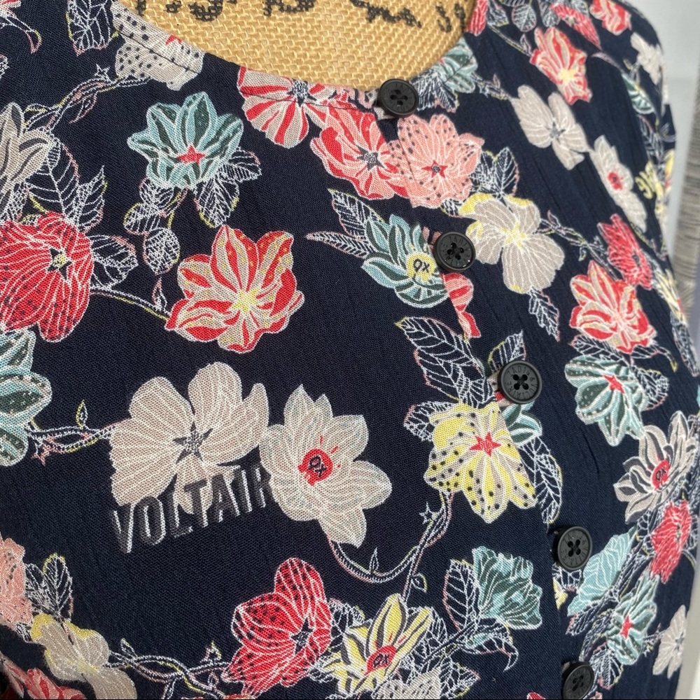 SOLD NEW Zadig & Voltaire Raspali Flowers Dress - Picture 13 of 14